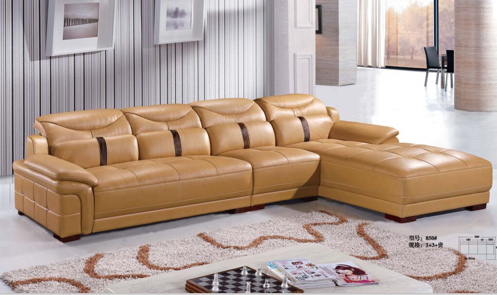 广东佛山顺德顺源升家具公司 现代简约客厅真皮沙发材质解析与价格指南
